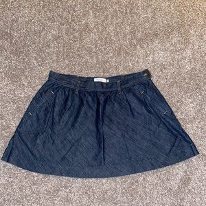 Abercrombie & Fitch Dark Denim Skirt